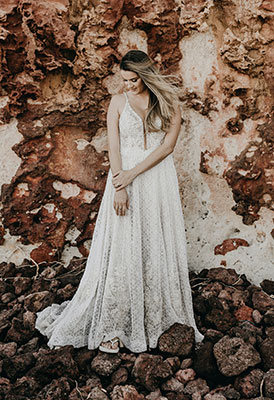 Brautkleid mit Trägern Brautkleid mit Trägern